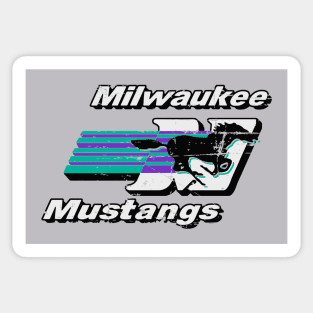 Milwaukee Mustangs Sticker